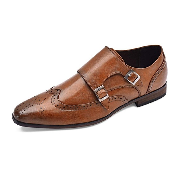 baronero Other - Men's Oxford Shoes Double Monk Strap